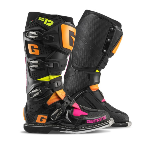 Gaerne Мотоботы SG-12 Black/Orange/Pink в Казани