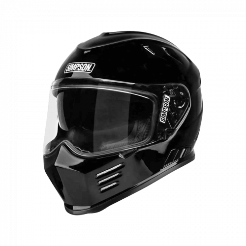 Simpson Шлем интеграл Venom Gloss Black в Казани