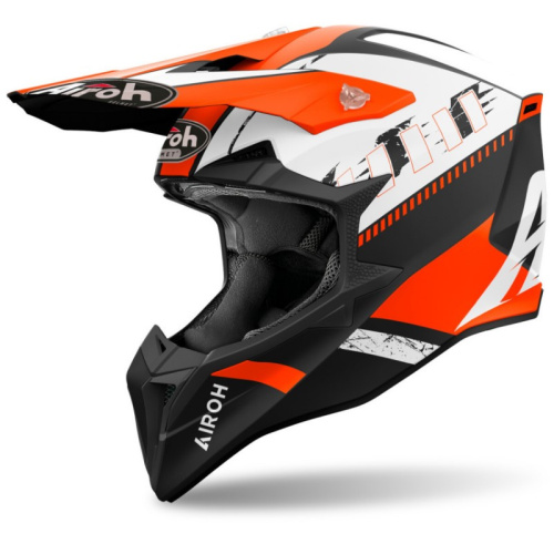 Airoh Мотошлем Wraaap Feel Orange Matt в Казани