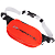 Dragonfly Гермосумка поясная DF Wallet 2л Red-Black в Казани