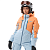 Dragonfly Куртка горнолыжная утепленная Gravity Woman 2025 Mock Orange-Light Blue в Казани
