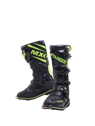 Starezzi Мотоботы Roma Black Fluo Yellow в Казани